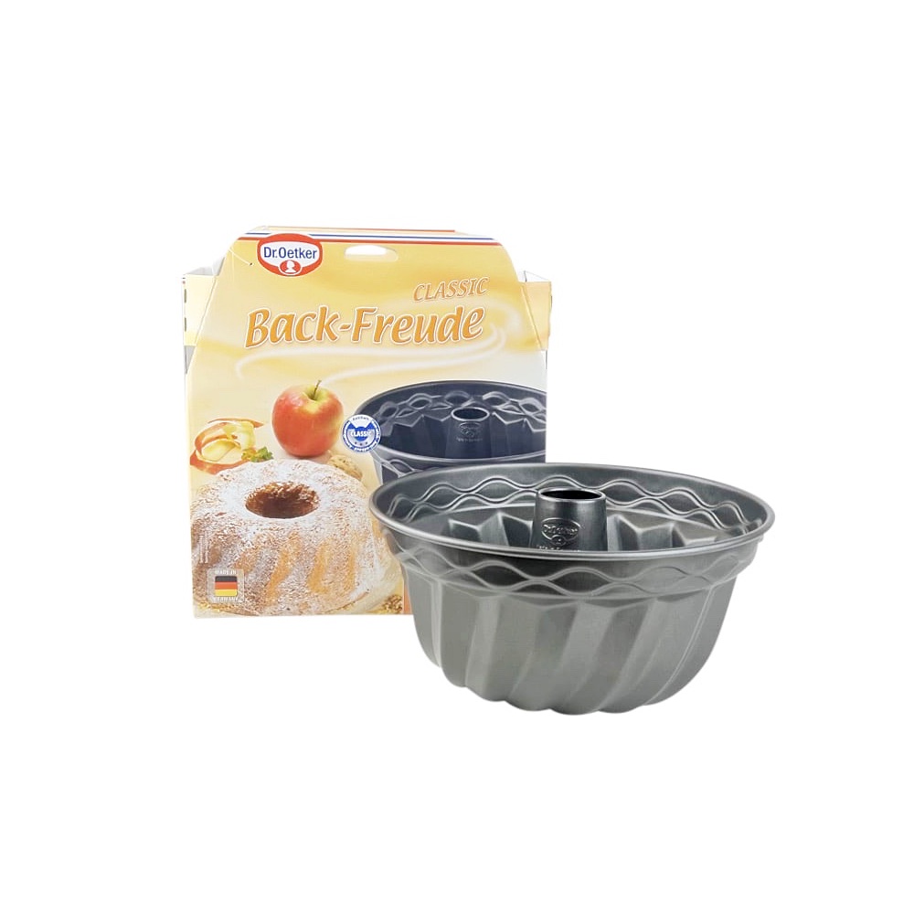 Gugelhupf-Form Back-Freude Classic Ø 24 x 12 cm Schwarz