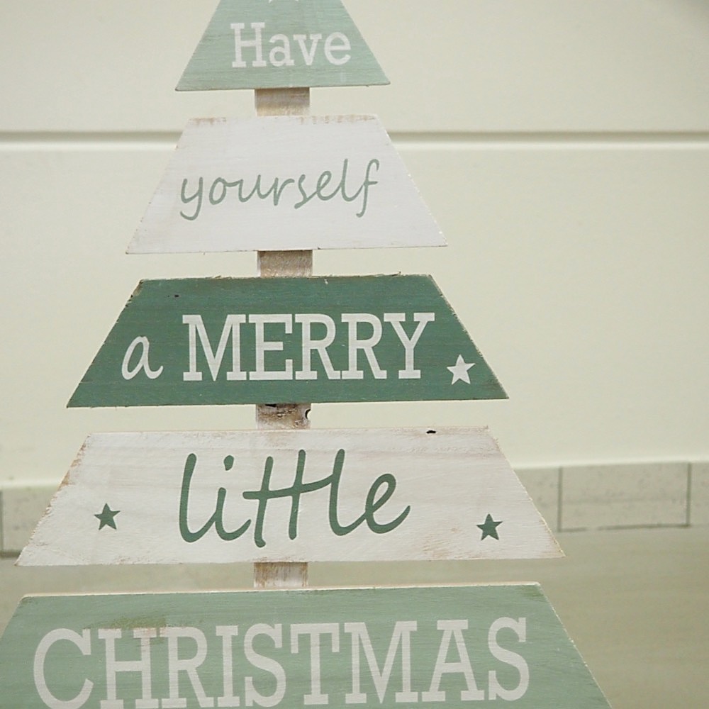 Deko-Tannenbaum Merry Little Christmas H76cm