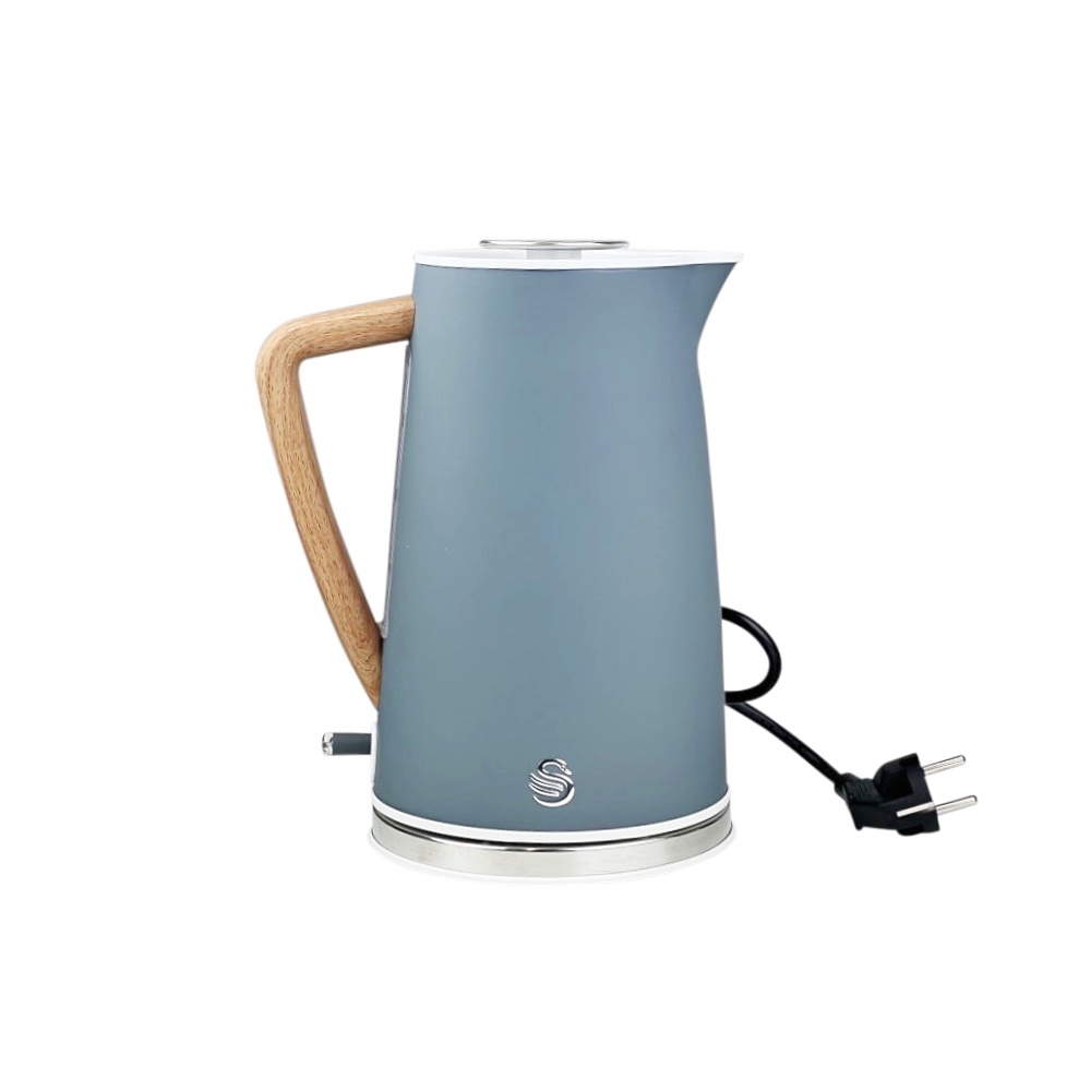 Wasserkocher Nordic grau 1.7 l Edelstahl Kunststoff