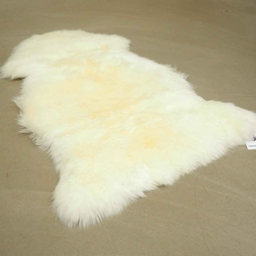 Schaffell Echtes Lammfell Natur ca. 68x100 cm waschbar