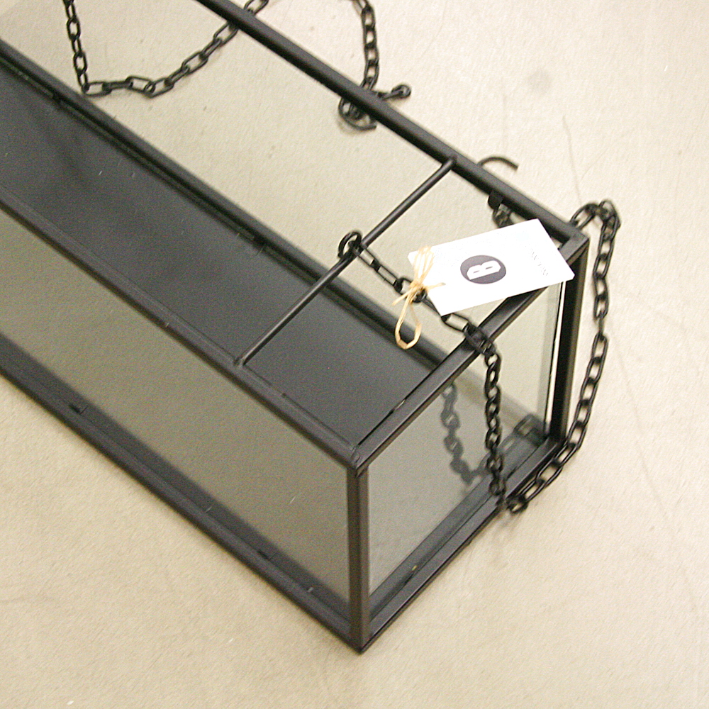 Deko Objekt Vitrine zum Hängen ca. B58 x T22 x H24 cm