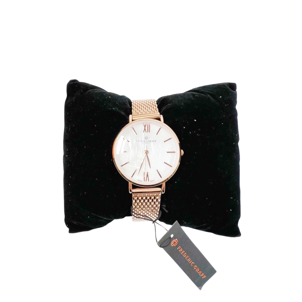 Rosévergoldete Damen-Armbanduhr Trivor