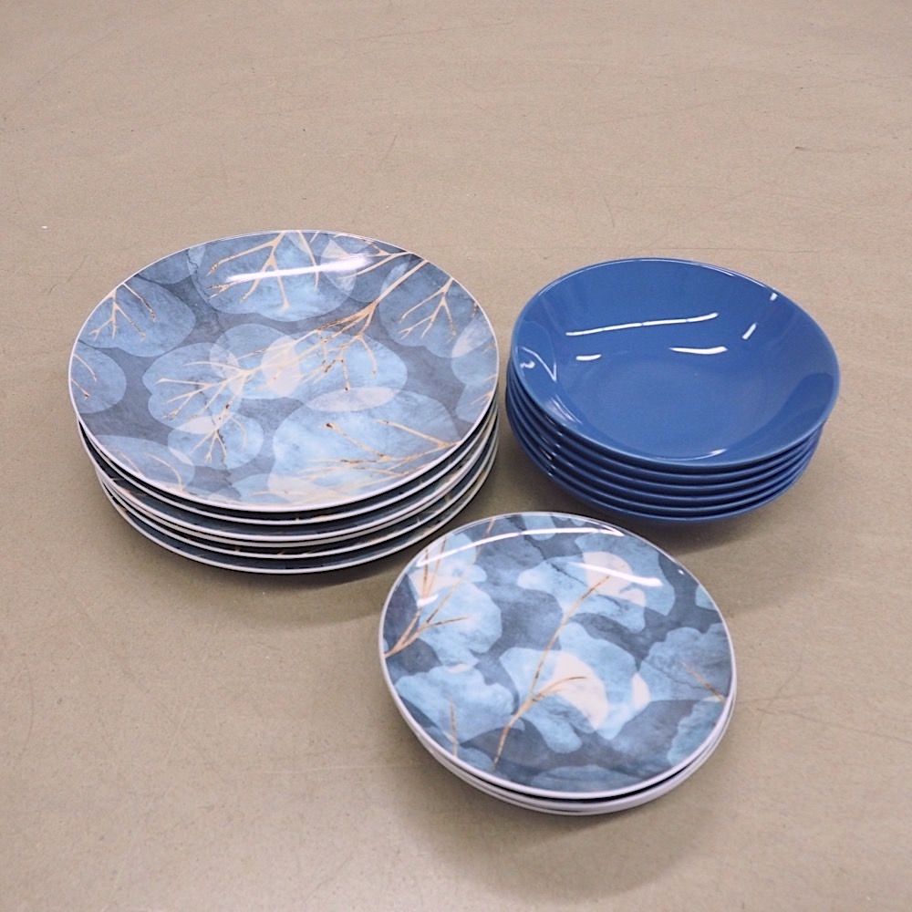 Geschirr-Set Blue Dream 18-tlg. Blau