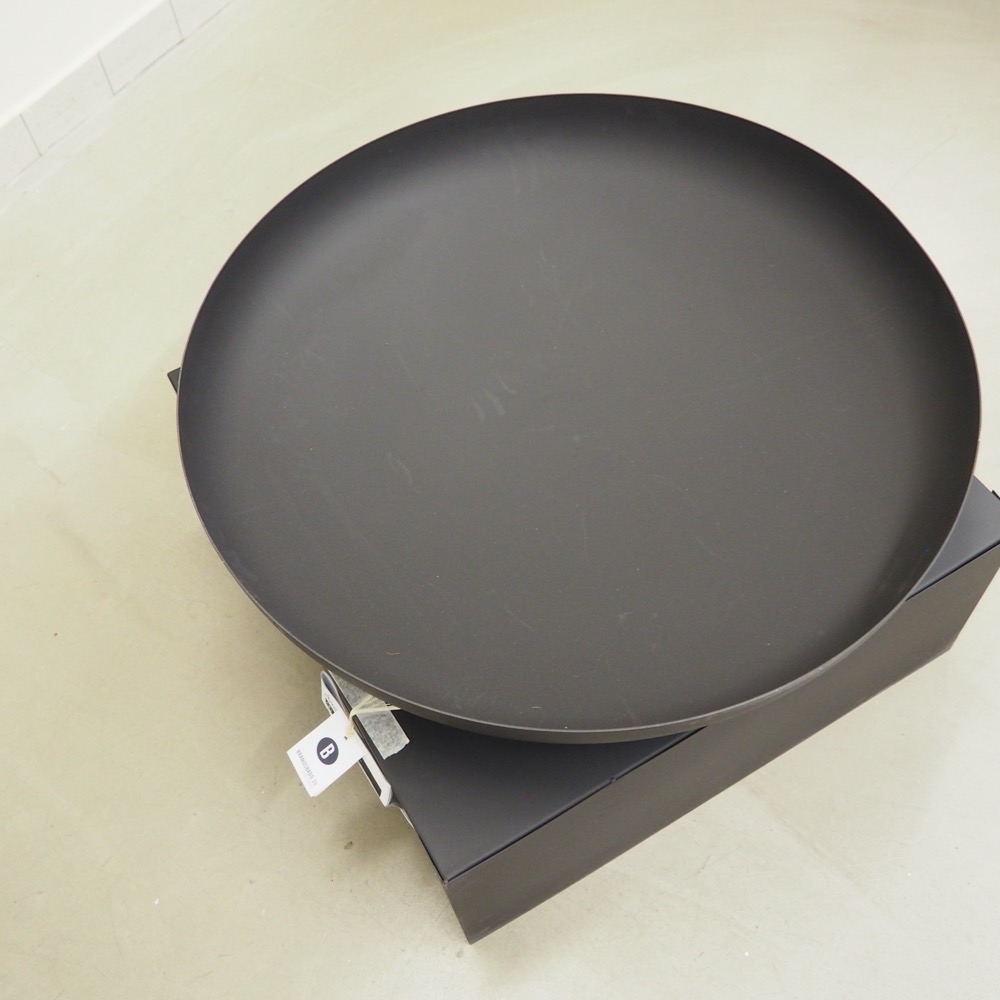 Feuerschale Bowl schwarz Stahl