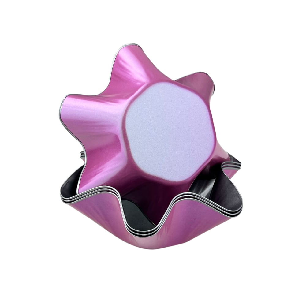 Backförmchen Creative Studio 4 Stück Rosa Küche Grau