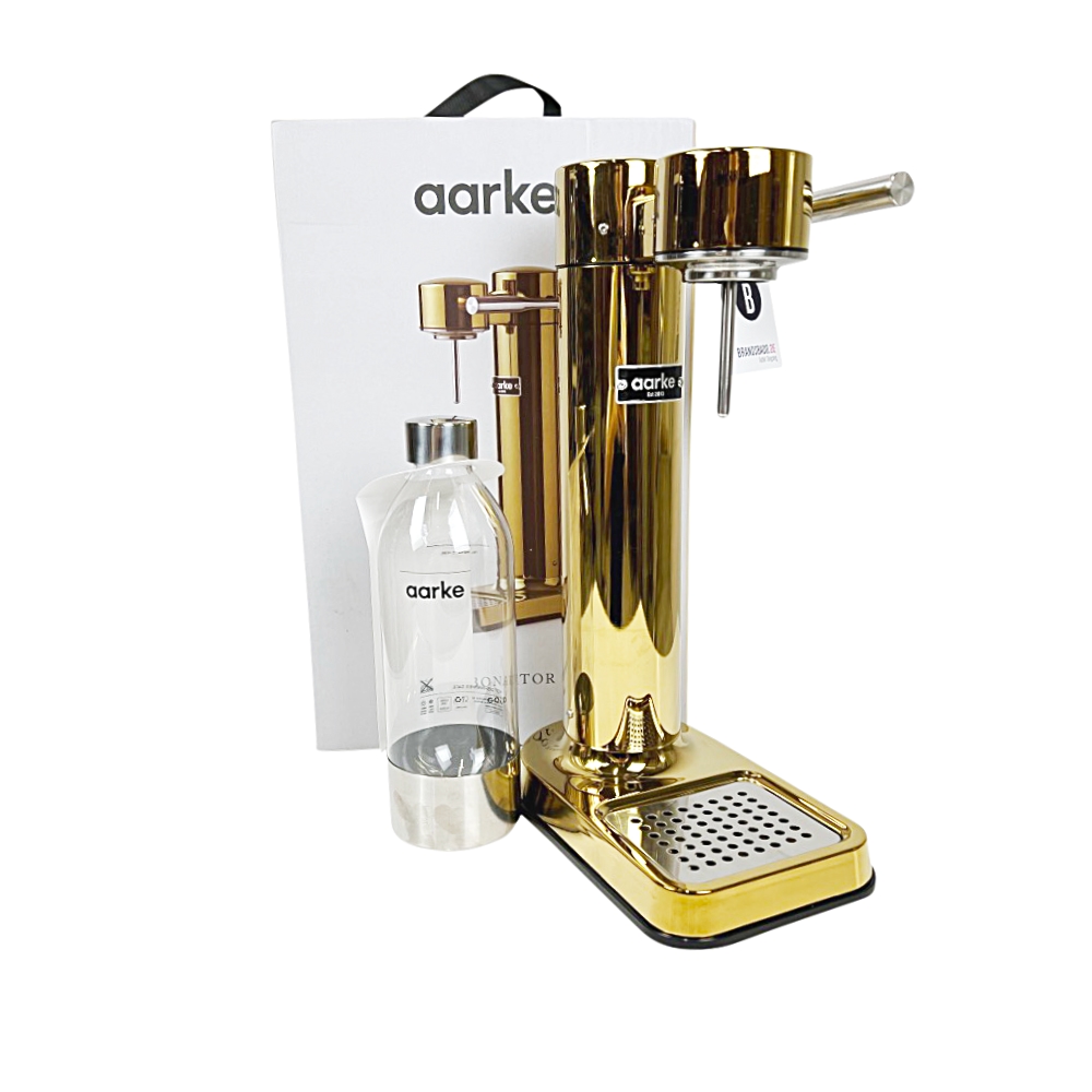 Wassersprudler Carbonator 3 goldfarben Wasserflasche Mia
