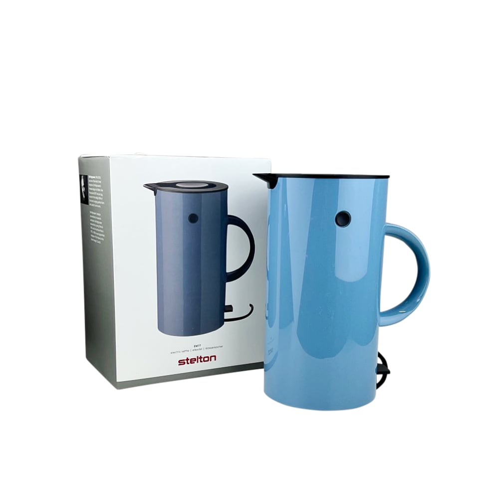 Wasserkocher EM77 Blau Schwarz ca. 1.5 L