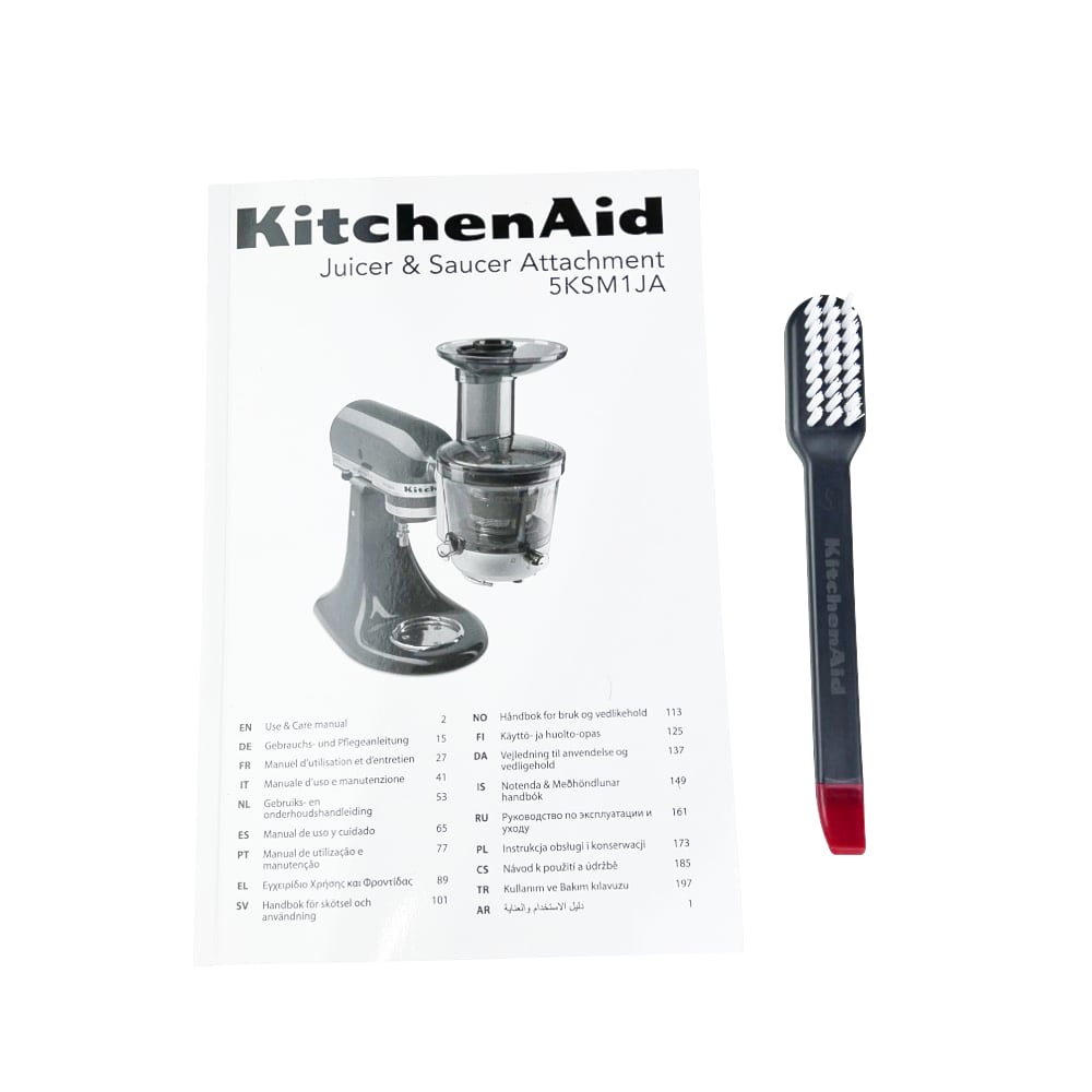 Entsafter-Aufsatz-Set Küchenmaschine 12-tlg. BPA-frei