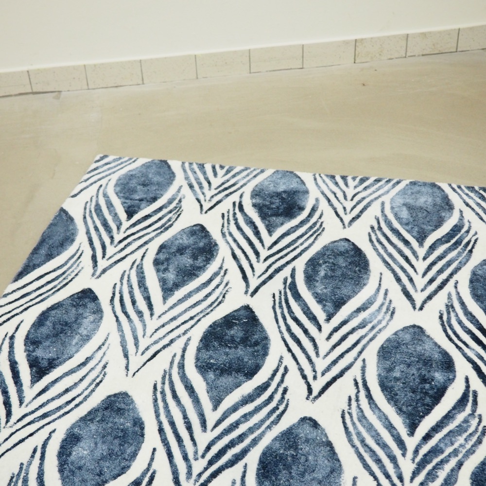 Teppich Pfauenauge ca. 180x120cm Maritim