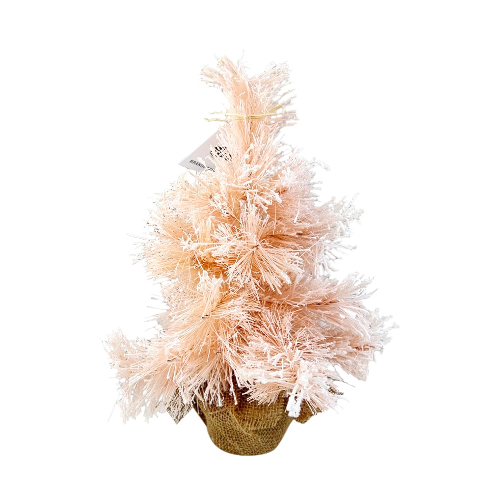 Künstlicher Weihnachtsbaum Paris H 30 cm beschneit Rose Deko