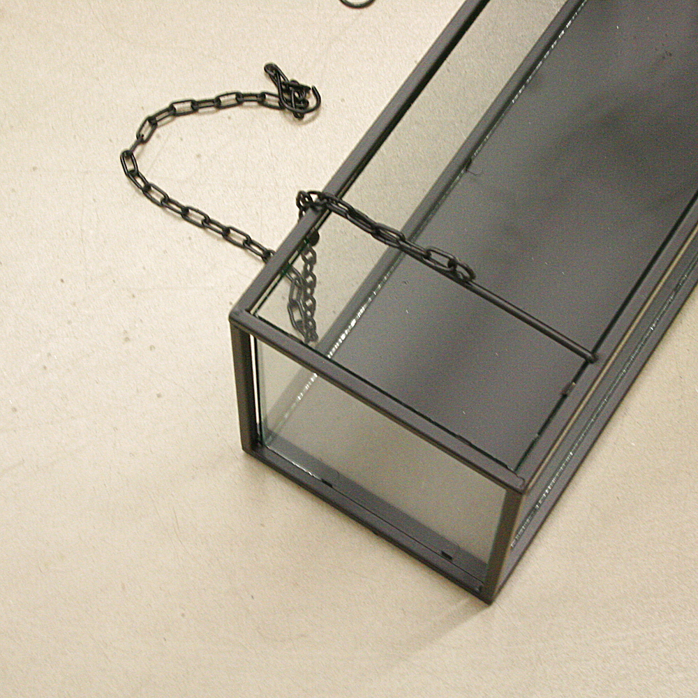 Deko Objekt Vitrine zum Hängen ca. B58 x T22 x H24 cm