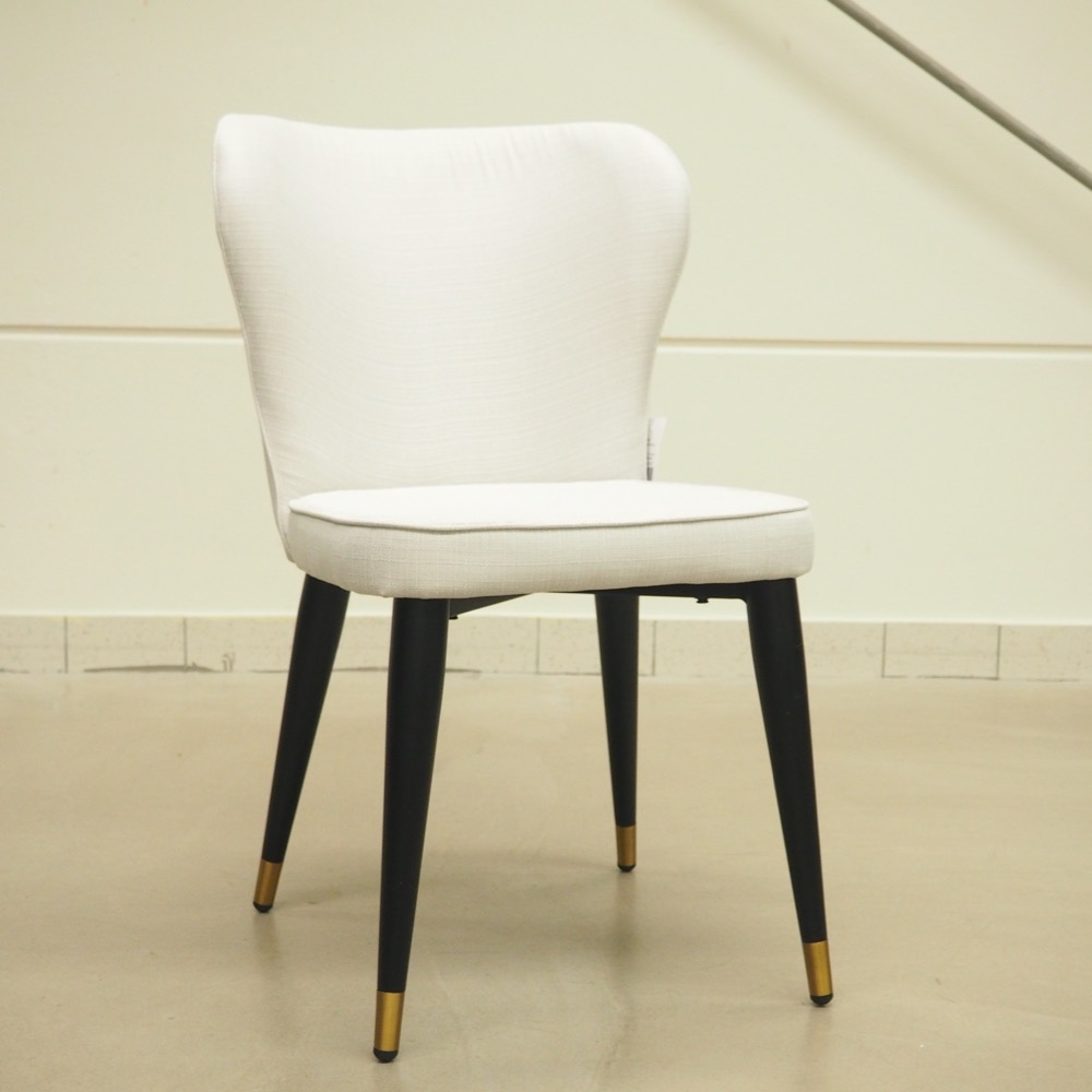 Polsterstuhl Cleo cremeweiß Stuhl B 51 cm H 85 cm T 62 cm