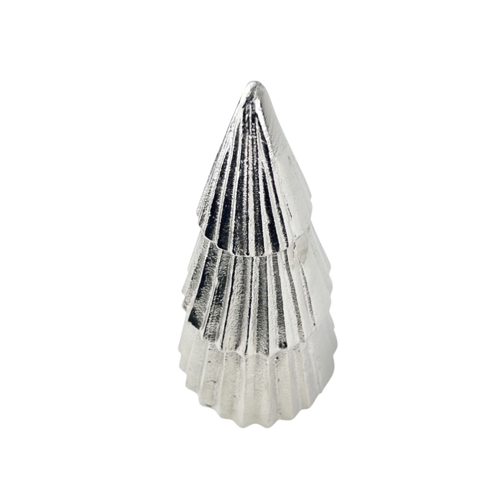 Deko-Baum Kaytlo aus Metall Ø 9 x H 19 Silber