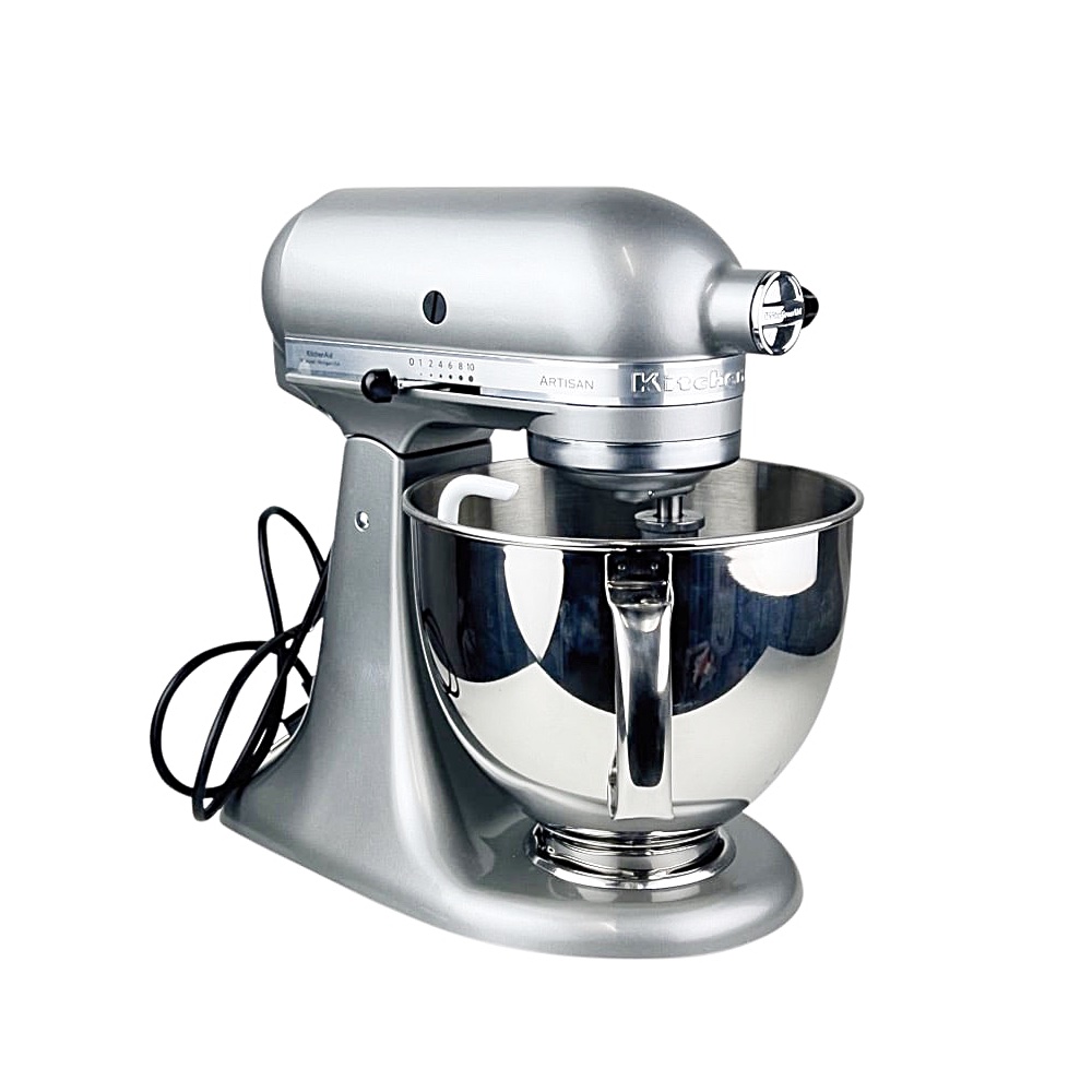 Küchenmaschine Artisan 5-tlg. 4.8 L silberfarben Edelstahl Backen