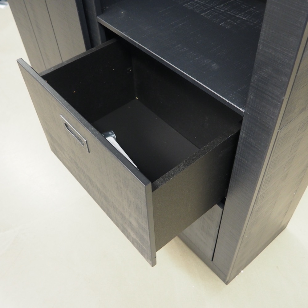 Schiebetürenschrank Impressionen Living ca. 230x120x42cm schwarz