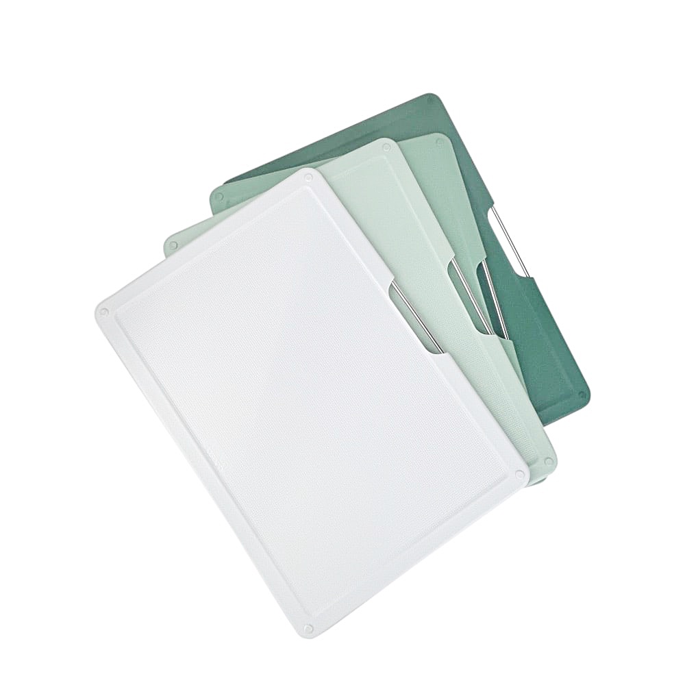Schneidebretter Folio mit Halterung 5er-Set Grüntöne
