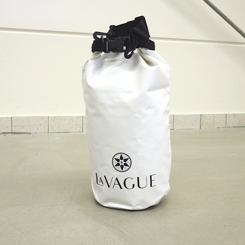 Wasserfester Packsack weiß 10 L LA VAGUE