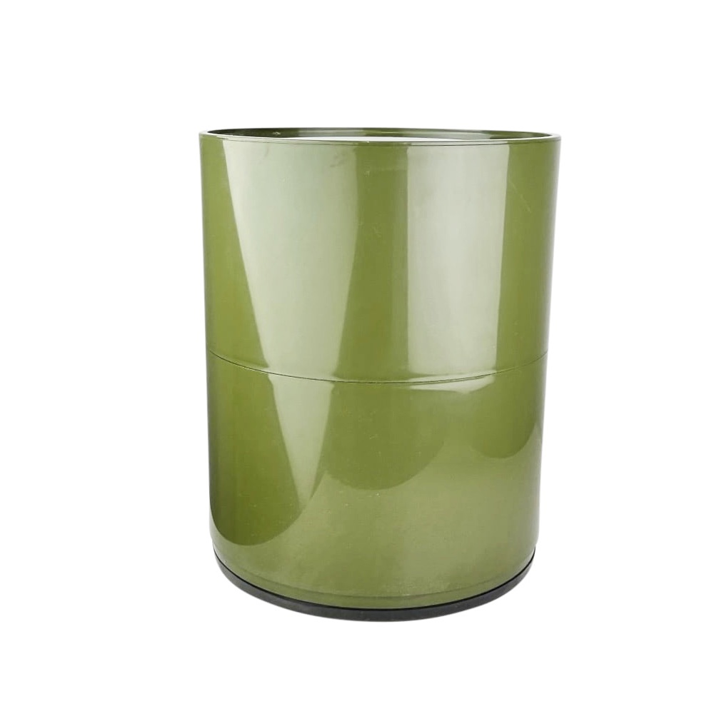 Design Container Componibili 2 Elemente grün glänzend Regal
