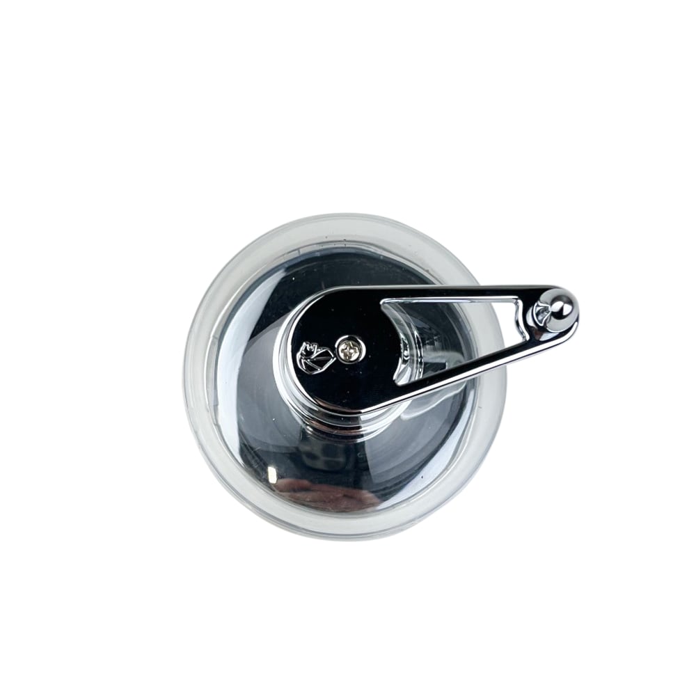 Muskatmühle Tidore Silberfarben Transparent Deko