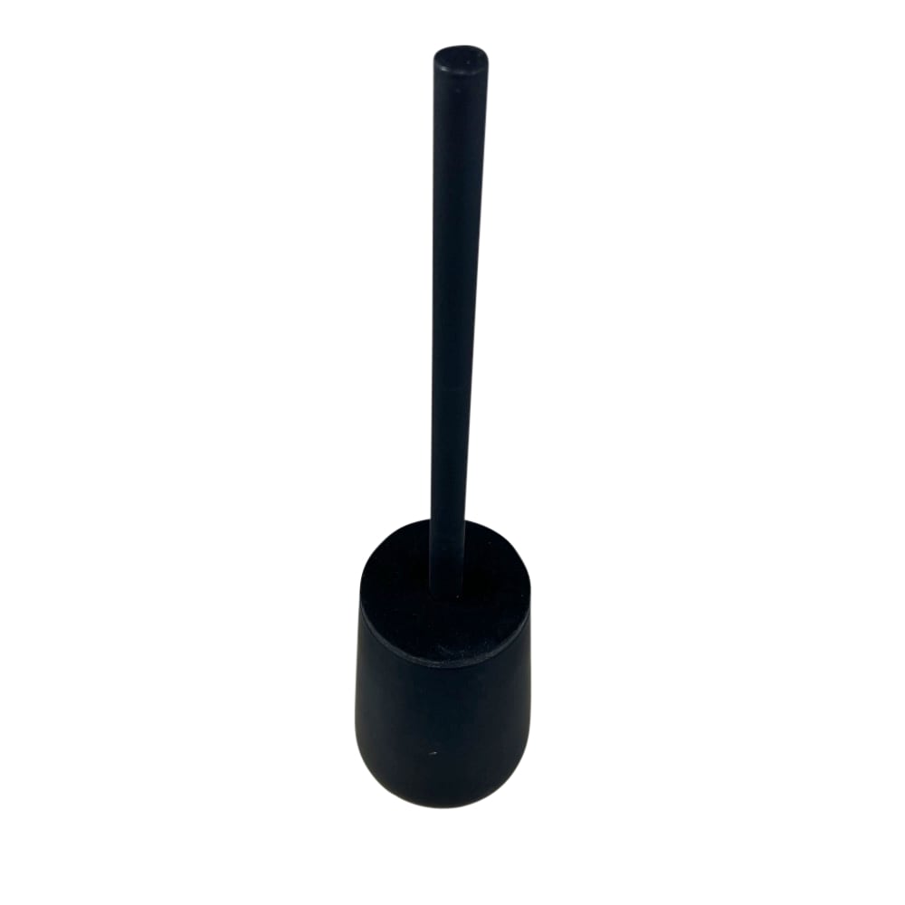 Toilettenbürste Nova One Porzellan-Behälter schwarz