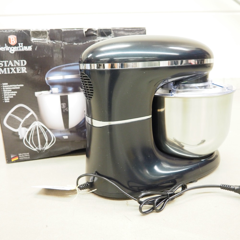 Küchenmaschine Aquamarine Rührschüssel 6 L 1400W viel Zubehör