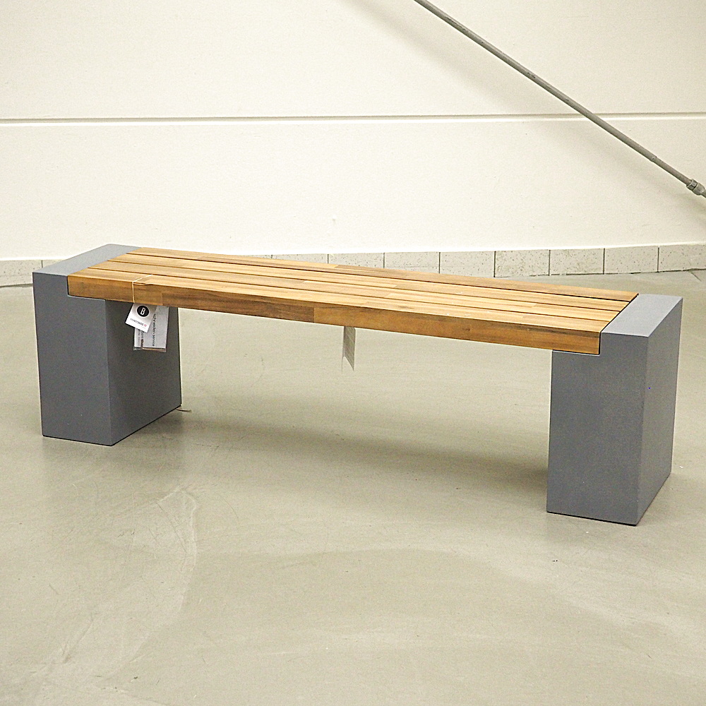 Outdoor-Bank Betonia Sitzbank Bank B150 cm