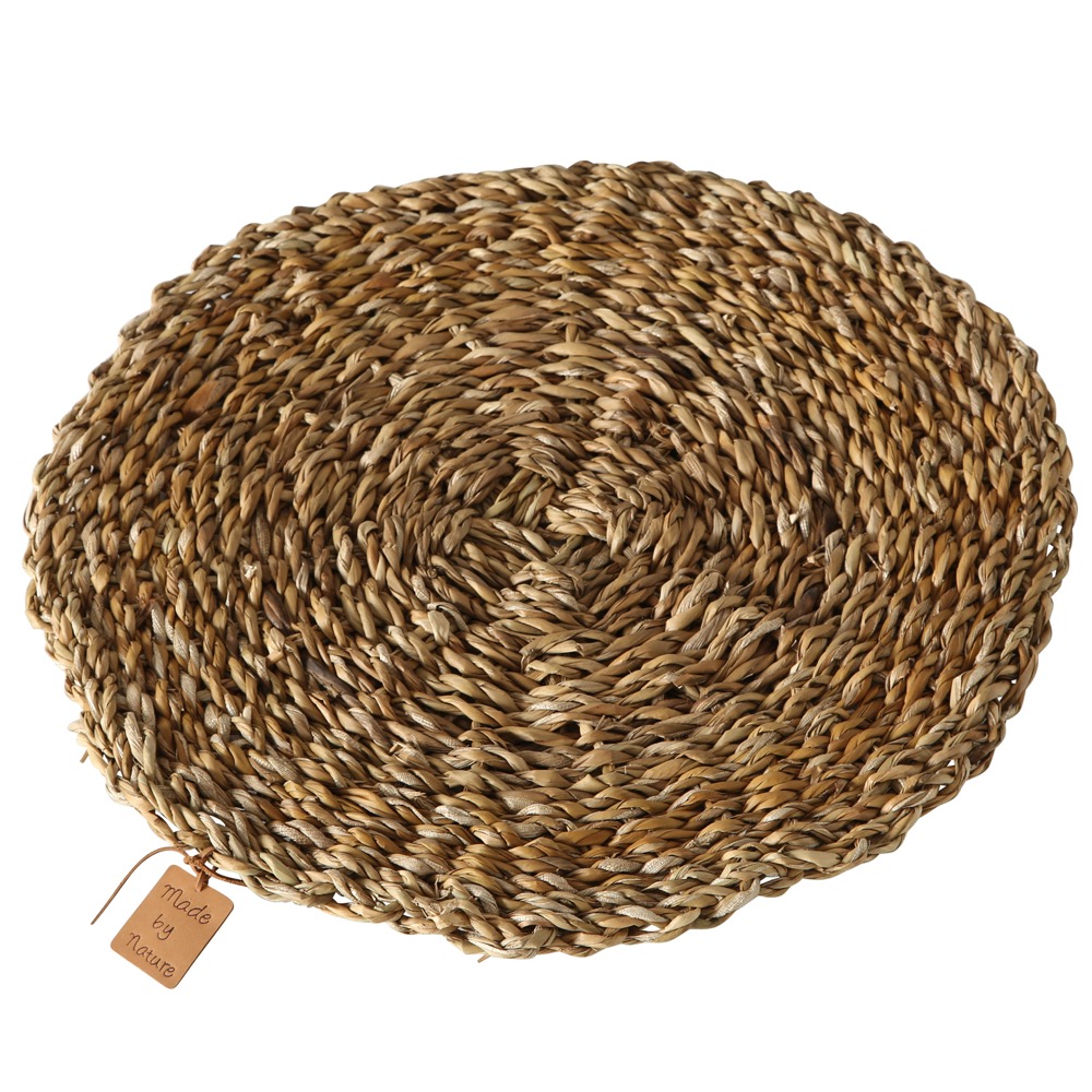 Tischset 2-tlg. Sophy Seegras Natur Seegras ø 40 cm rund