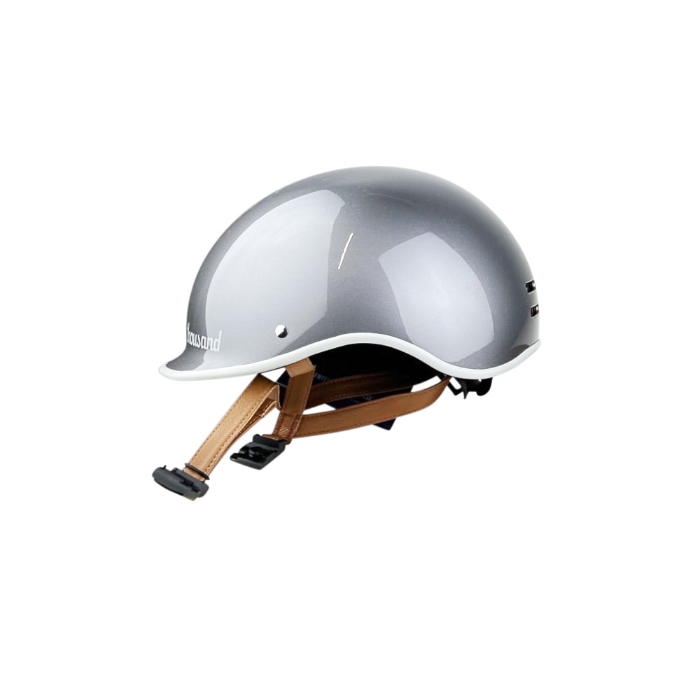 Schutzhelm Polished M Kunststoff Silberfarben