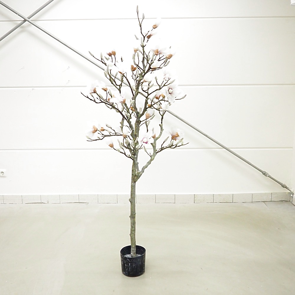 Kunstpflanze Magnolienbaum Gingar H160cm ø70cm