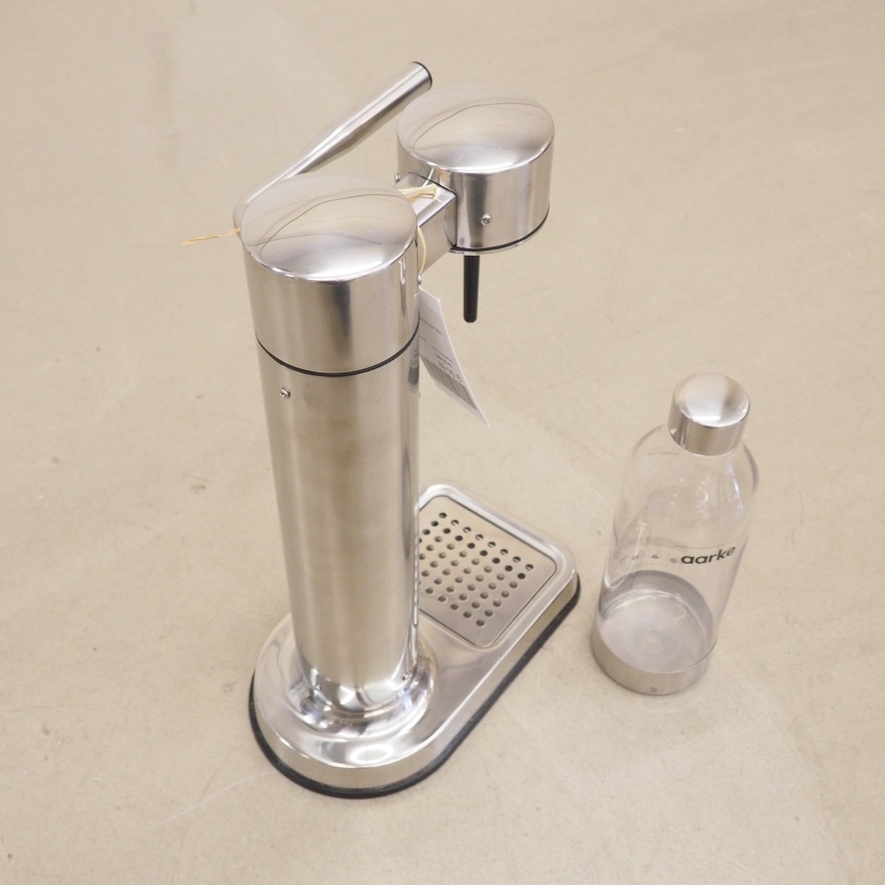 Wassersprudler Mila Silberfarben Edelstahl 1 L