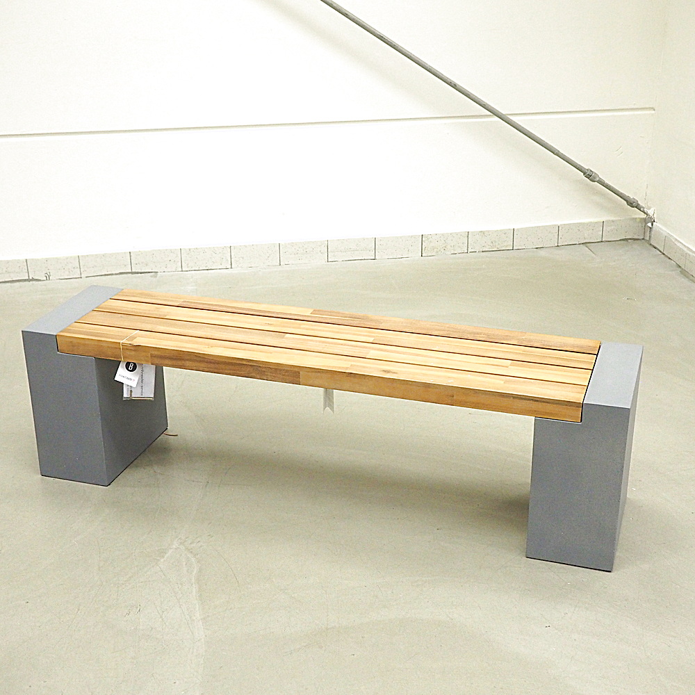 Outdoor-Bank Betonia Sitzbank Bank B150 cm
