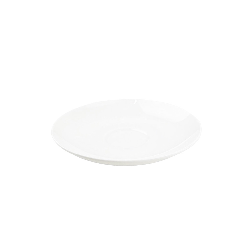6 Kaffee-Untertassen Basic White Ø 14 cm H 2 cm
