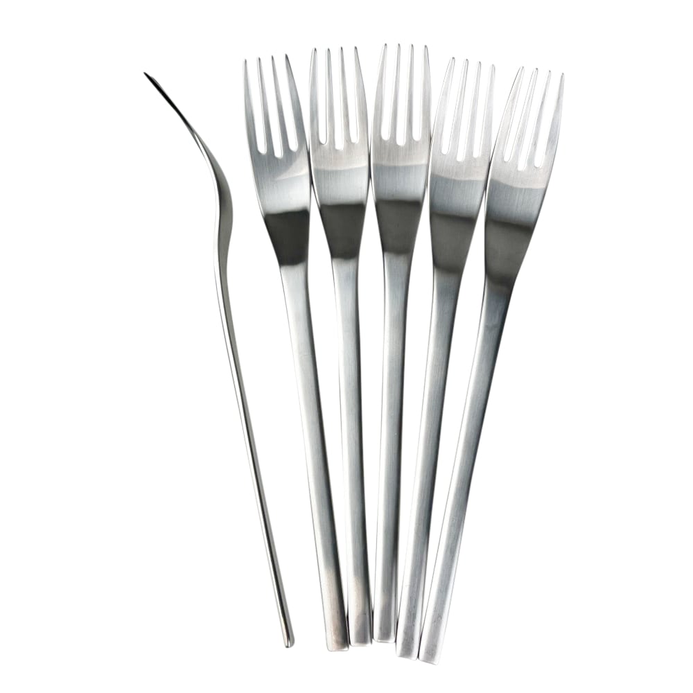 6x Speisegabeln Corio