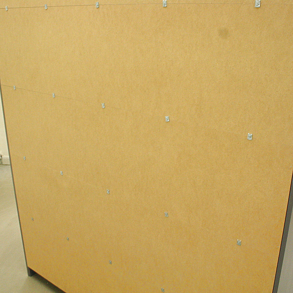 Schiebetürenschrank grau ca. H200 x B159 x T46,5 cm