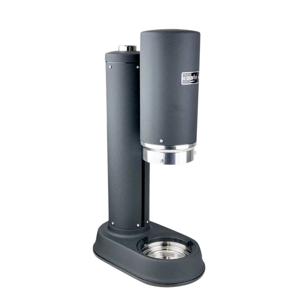 Wassersprudler Carbonator Pro 3-tlg. Schwarz 800 ml Edelstahl Glas