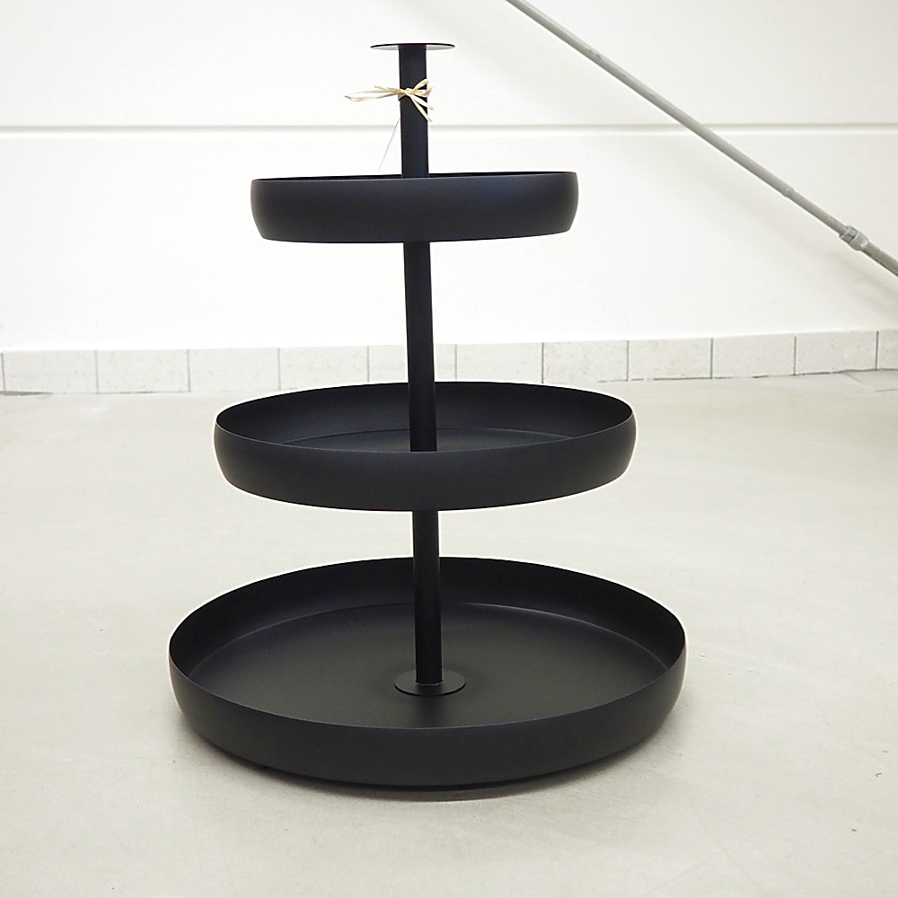 Deko Etagere mattschwarz