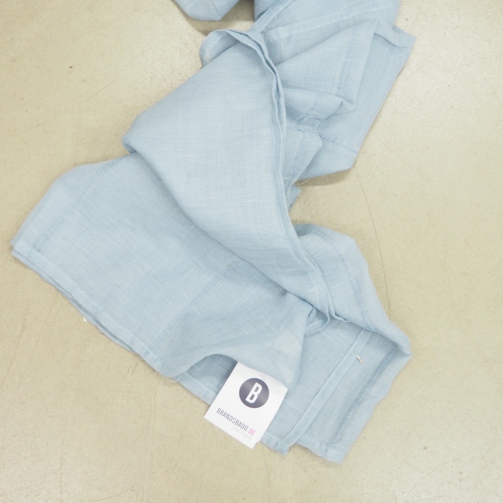 Vorhänge Julie 2 Stück B 140 x L 280 cm Blau-grau Gardinen-Set