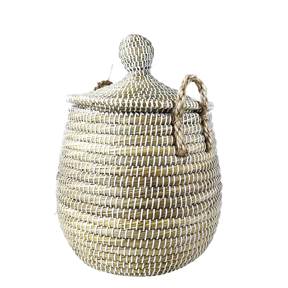 Aufbewahrungskorb Ngor aus Seegras