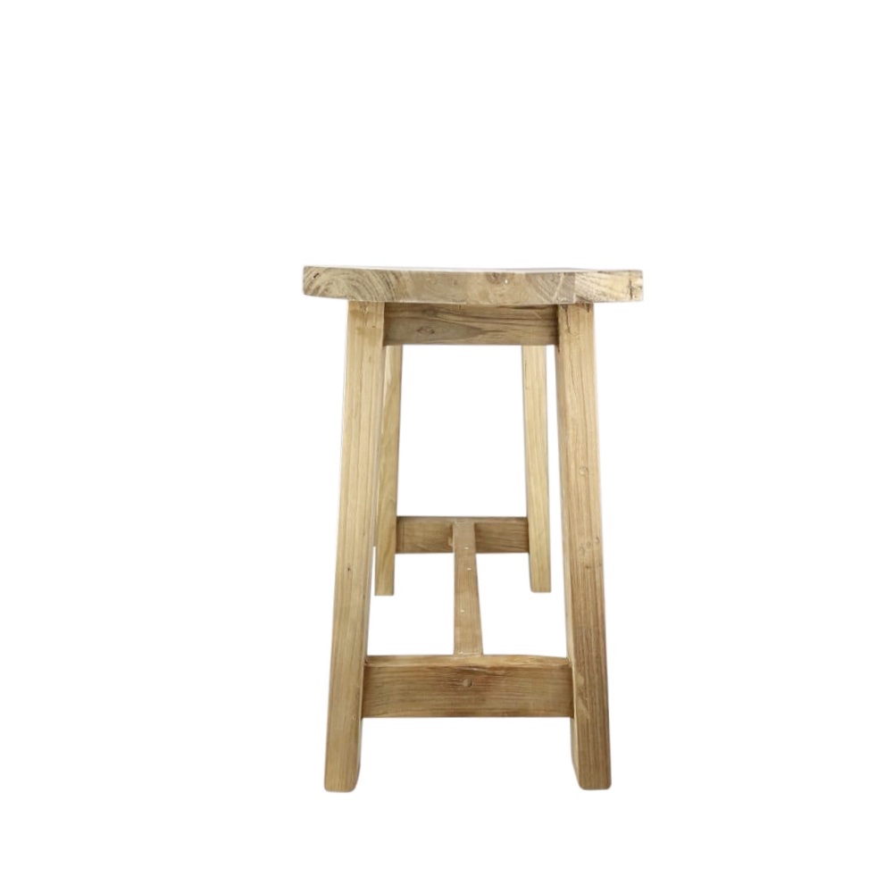 Hocker Lawas Teakholz naturbelassen