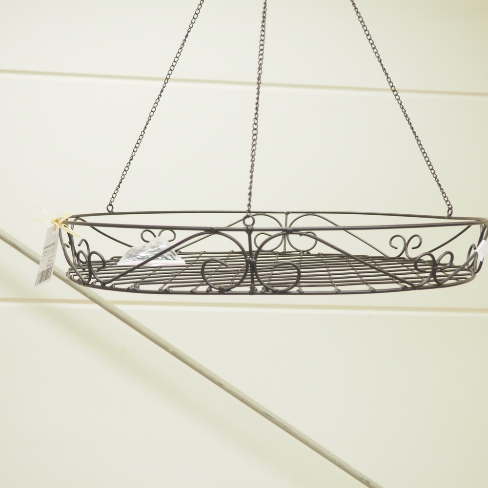 Deckenkranz Antik Schneider ca.H9,5cm Ø60cm Metall schwarz