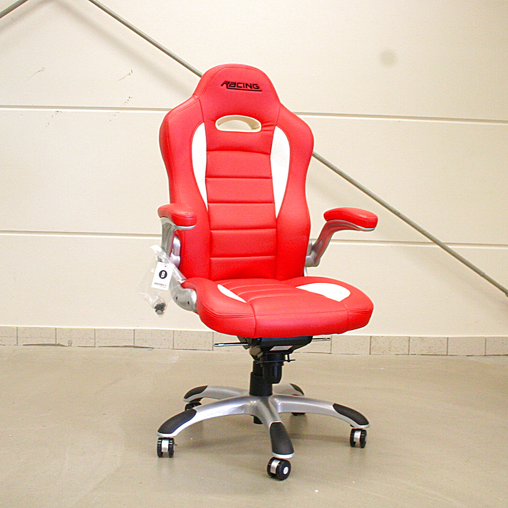 Bürostuhl Racing höhenverstellbar rot