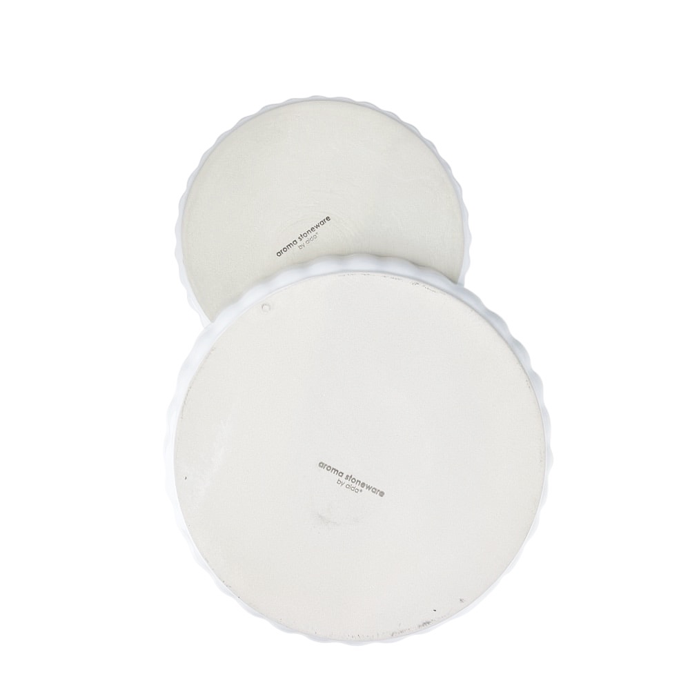 Backformen-Set Aroma Porzellan Weiß 2-teilig