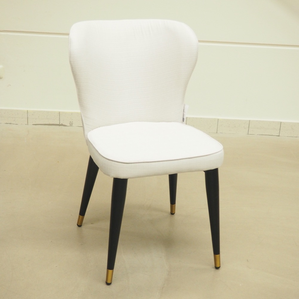 Polsterstuhl Cleo cremeweiß Stuhl B 51 cm H 85 cm T 62 cm