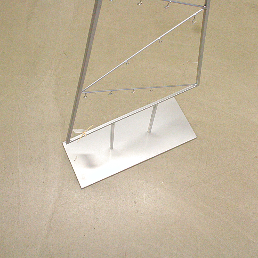 Weihnachtsbaum Zickzack ca. H150 cm Grau /silber