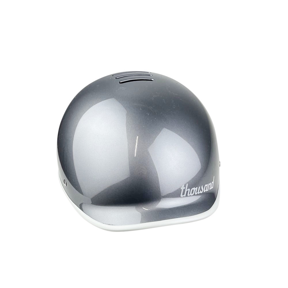 Schutzhelm Polished M Kunststoff Silberfarben