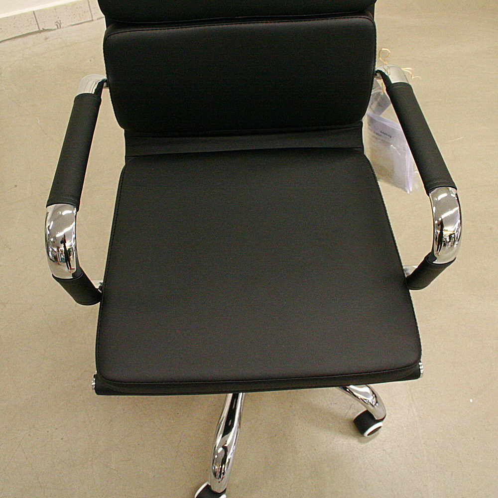 Design-Bürostuhl Highline Wippfunktion schwarz ca. B56 x T64 x H115 cm