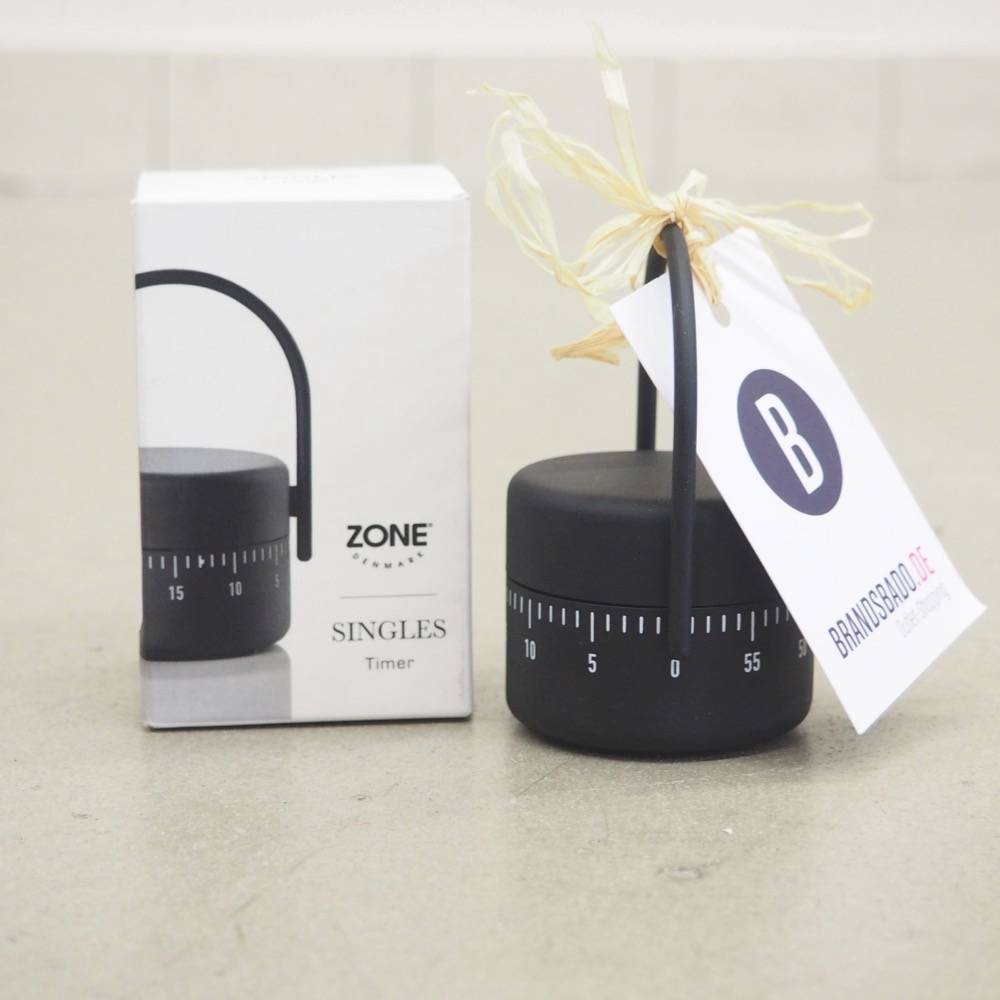 Eieruhr Singles Kochuhr Kochwecker Kurzzeitmesser Kitchen Timer Black