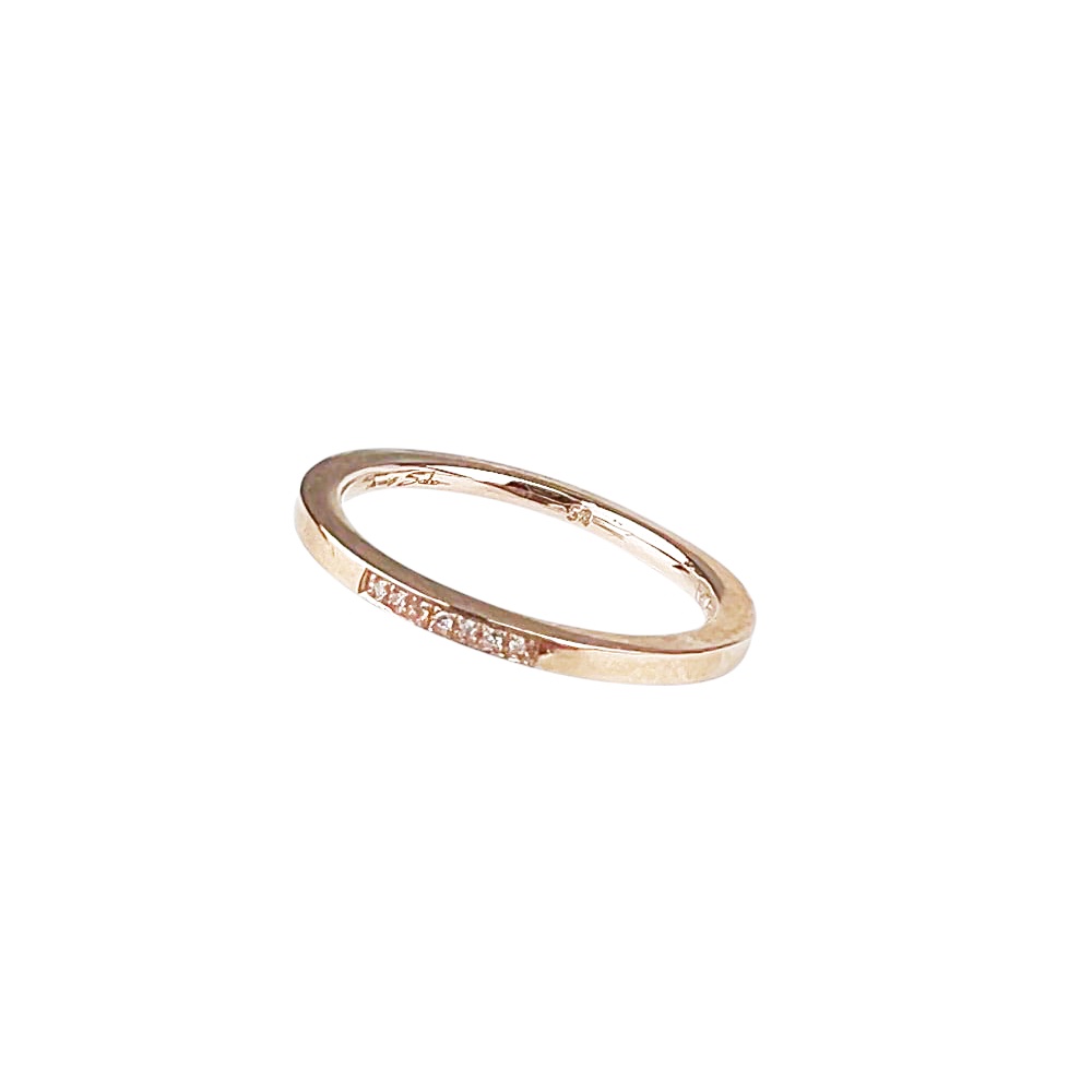Rosévergoldeter Ring Ringgröße 54 D_TR0005-923-14-54