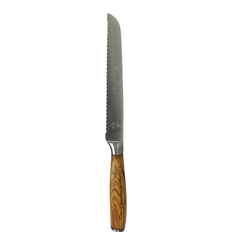 Brotmesser Sophia Silberfarben Natur ca. 35x 3 cm
