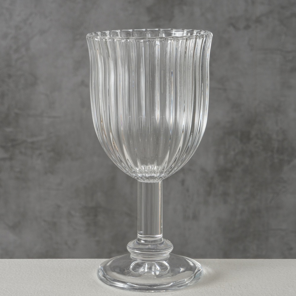 1x Weinglas Viala Spülmaschinengeeignet H 16cm Transparent Glas